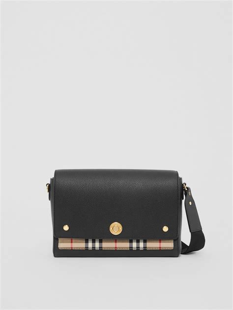 burberry ledertasche schwarz|Tasche „Note“ (Schwarz) .